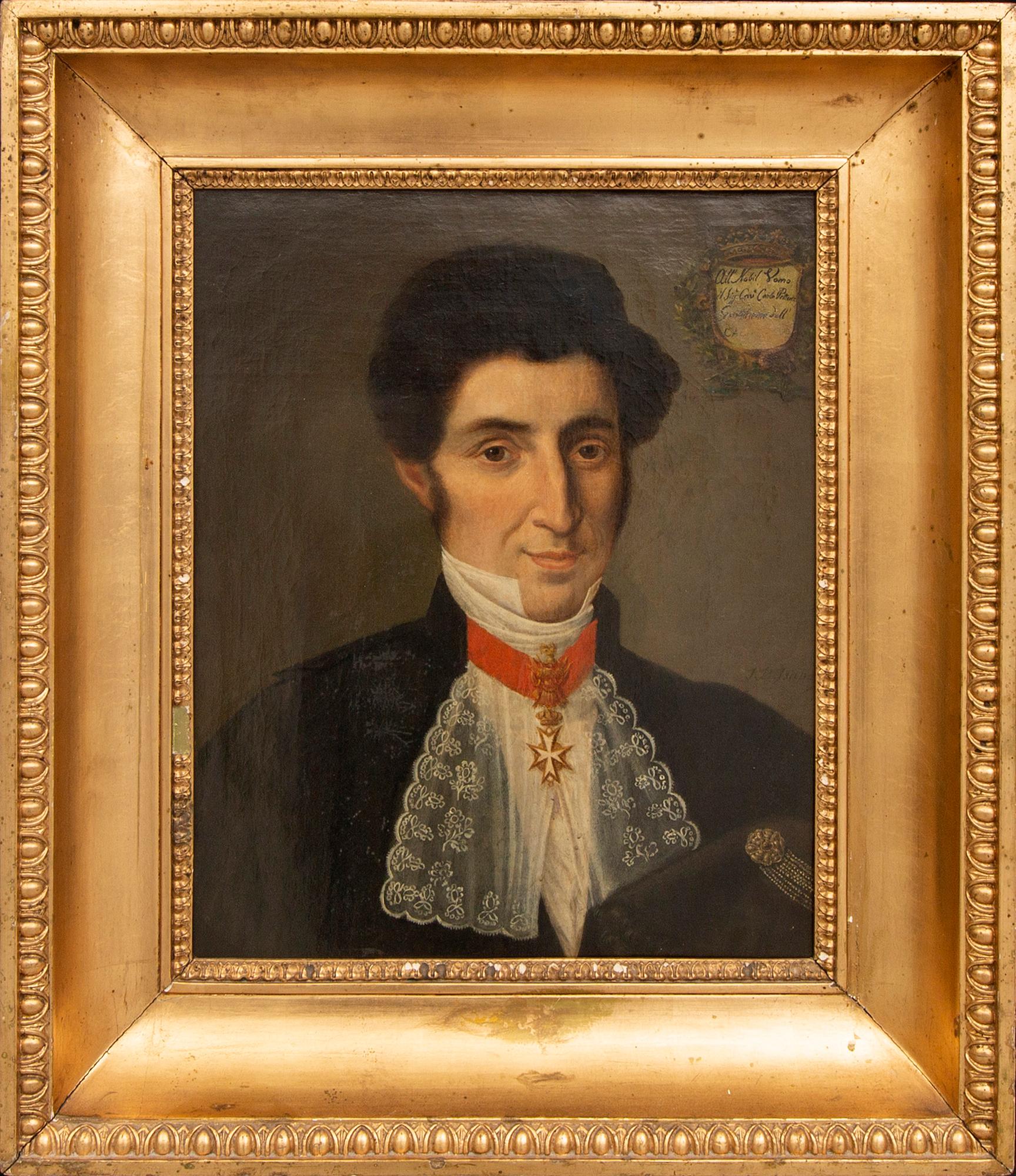 Jean-Baptiste Isabey, a signed oil on canvas.