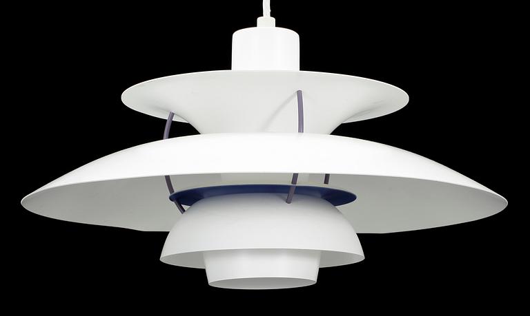 TAKLAMPA, PH-5, Poul Henningsen för Louis Poulsen, Danmark, 1900-talets andra hälft.