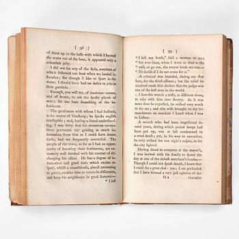 Mary Wollstonecraft "Letters written during a short residence in Sweden, Norway, Denmark". Alva & Gunnar Myrdals samling.