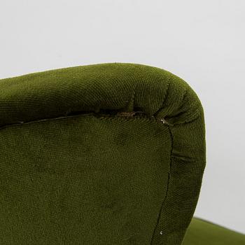 Ilmari Lappalainen, a pair of 1950's 'Laila' armchairs for Asko, Finland.