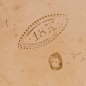 FICKUR, dam, 18 k guld, sekelskiftet 1900.