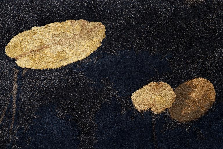 Denise Grünstein, matta "Folium", handtuftad, ca 270 x 230 cm, Ferreira de Sá, Portugal.