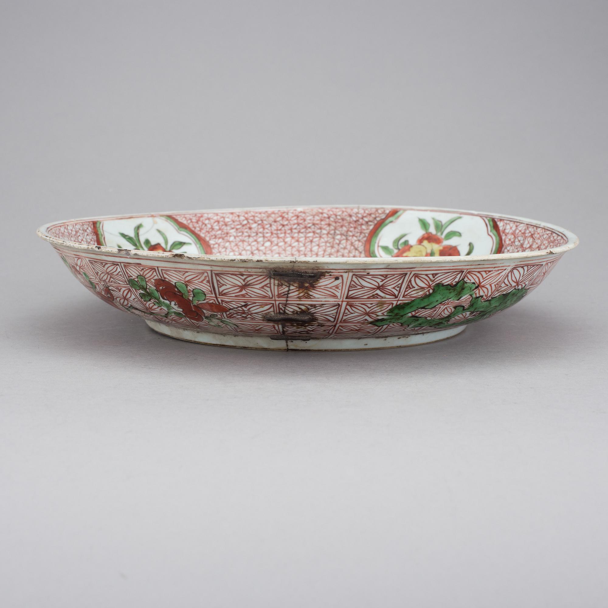 SKÅLFAT, porslin, Kina, 1600-tal.
