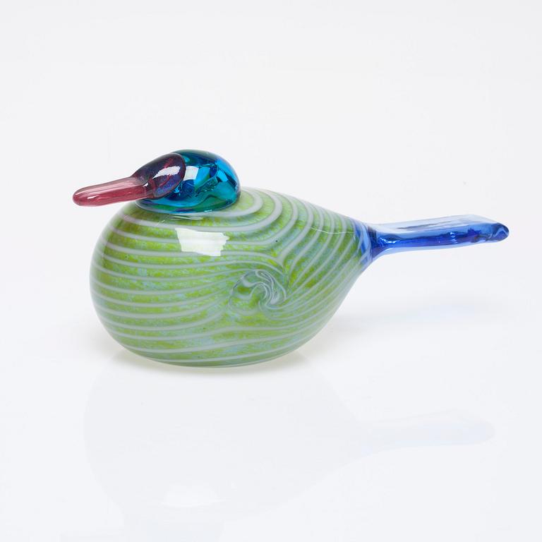 FIGURIN, glas, signerad O. Toikka, Nuutajärvi.