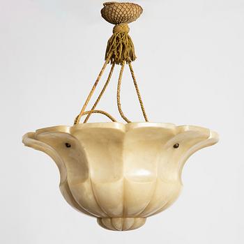 Takampel, alabaster, 1920-tal.