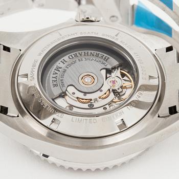 BERNHARD H MAYER, Nauticus, wristwatch, 41 mm.