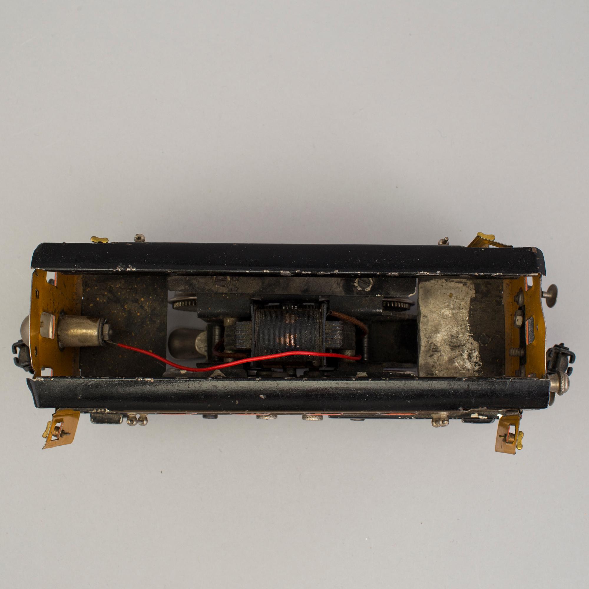 TÅGSET, Märklin, 6+2 delar, Tyskland 1900-talets första hälft.