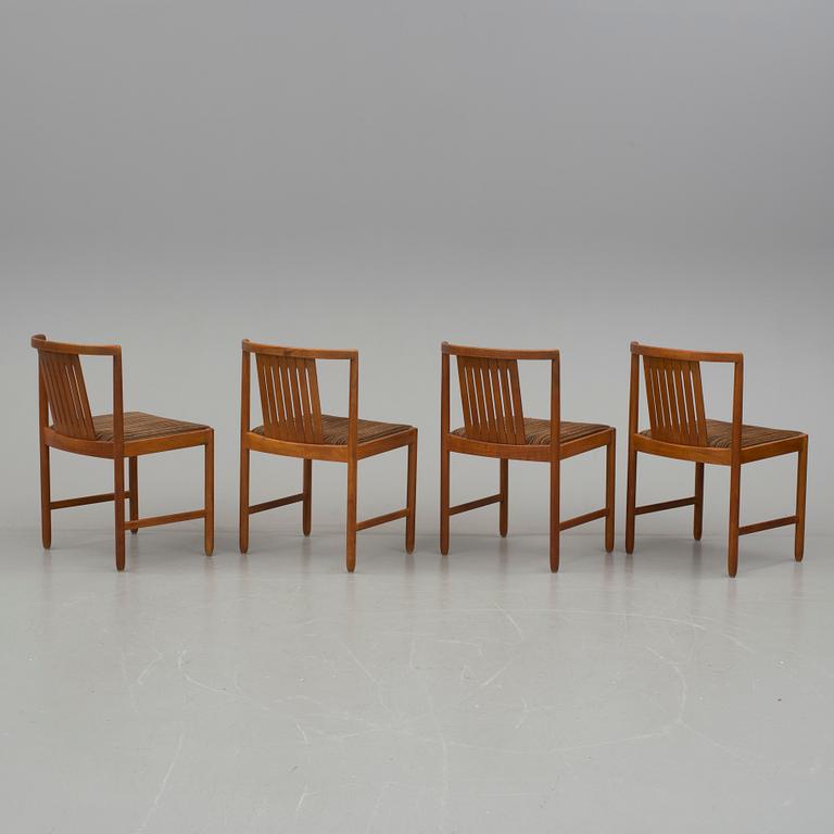 STOLAR, 4 stycken, Bertil Fridhagen, Bodafors, 1964.