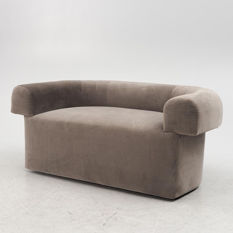 Sofa, "Loveseat", Layered, contemporary.