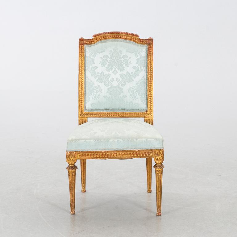 STOL, Gustaviansk, 1700-tal Stockholmsarbete.