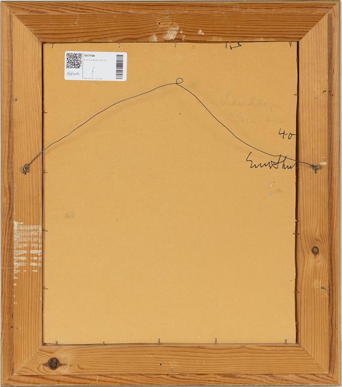 Evert Lundquist, "Landskap, Sicilien".