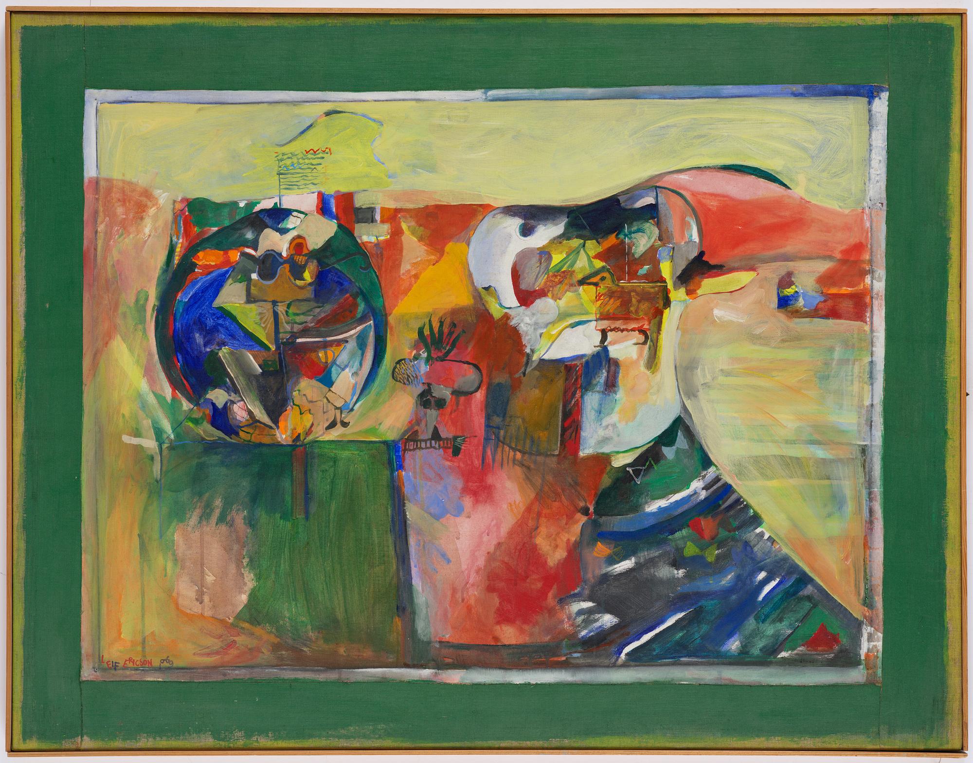 Leif Ericson,  "Uppläsaren".