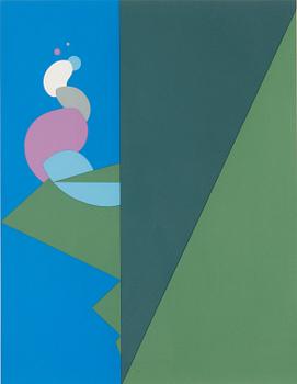 Pauli Vuorisalo, silkscreen, signed and dated -88, numbered 50/75.