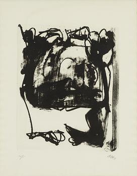 Antonio Saura, Untitled.