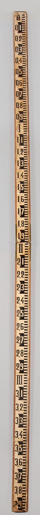 MÄTINSTRUMENT, F J Berg, Stockholm, omkring sekelskiftet 1900.