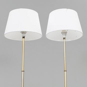 GOLVLAMPOR, ett par, 1960-tal.