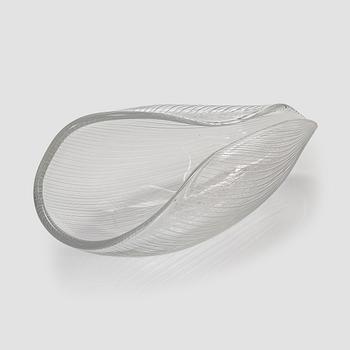 Tapio Wirkkala, taidelasi, malli 3342, signeerattu Tapio Wirkkala Iittala.