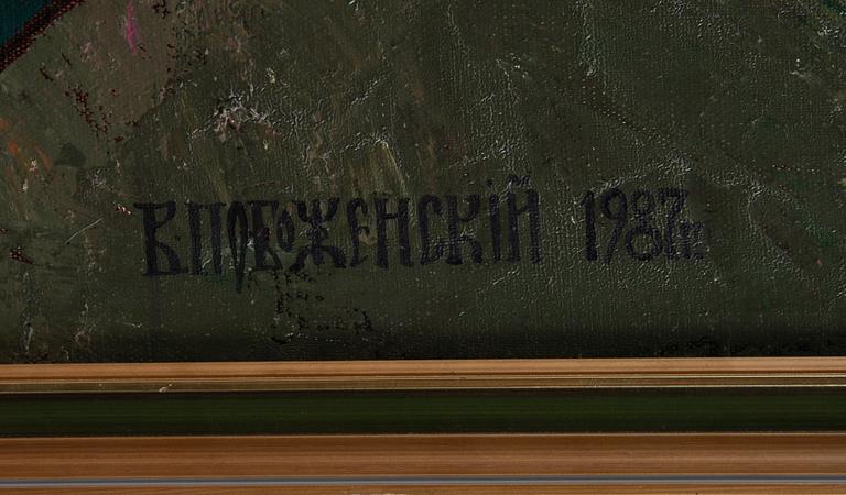 POBOZENSKI, VJATESLAV, tillskr, olja på duk, sign.