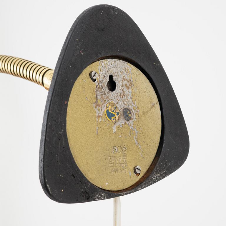 Vägglampor, ett par, Ewå, Värnamo, 1900-tales mitt.