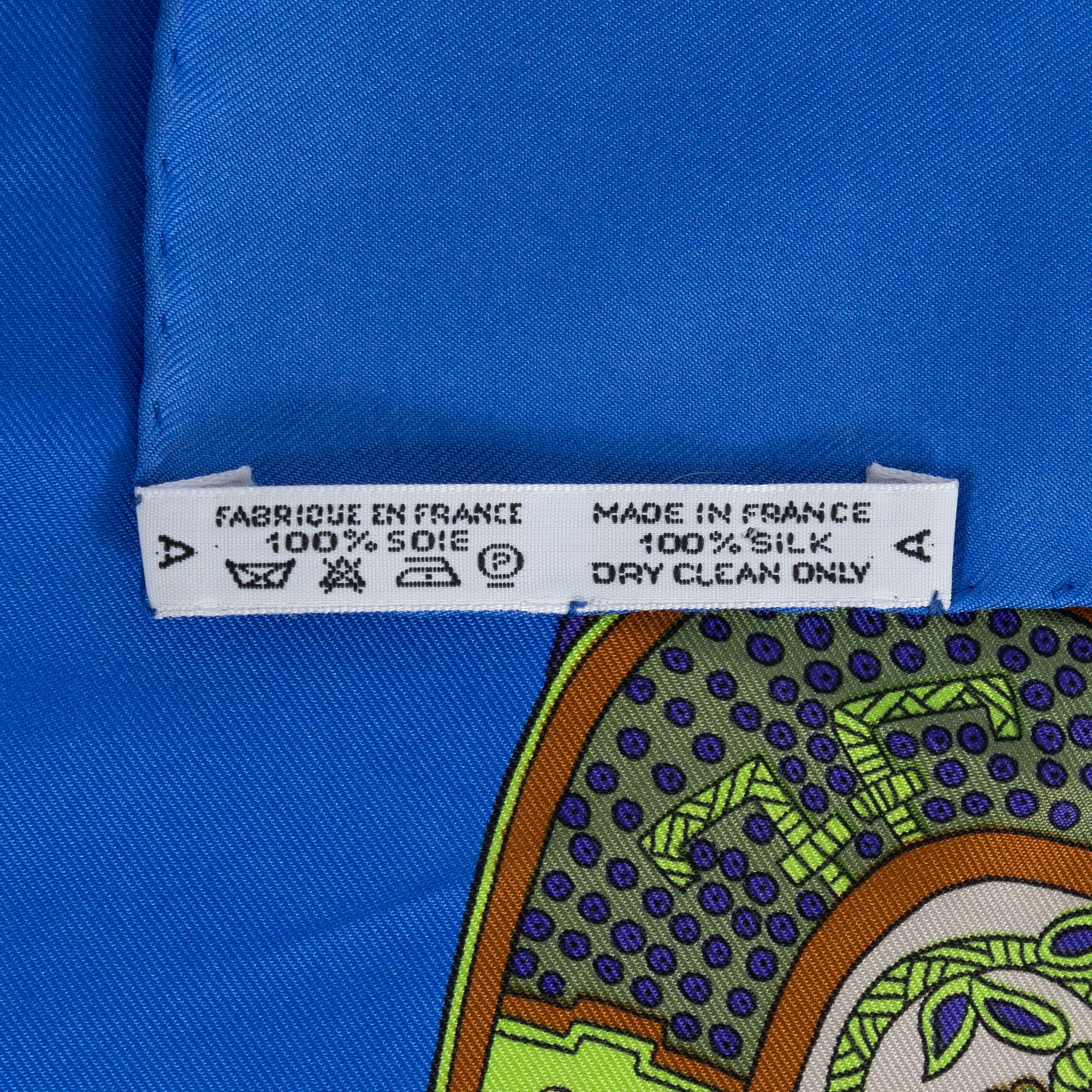 Hermès, scarf, "Art des steppes".