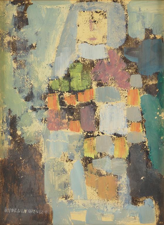 BRITA NORDENCREUTZ, blandteknik, signerad.