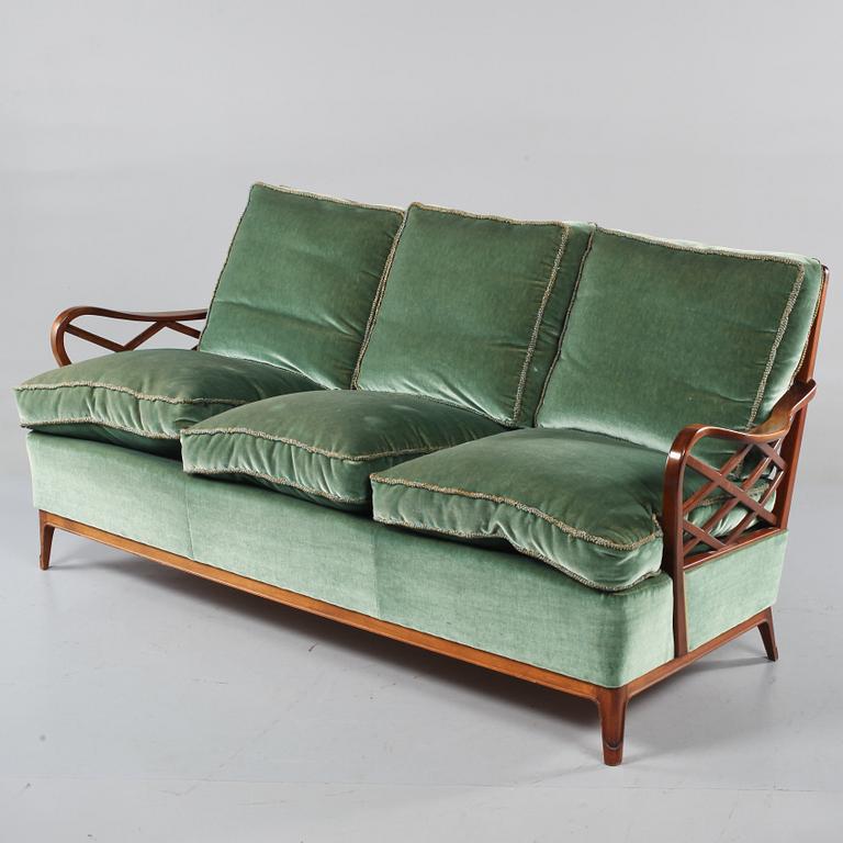 SOFFGRUPP, 3 delar, AB Svenska Möbelfabrikerna, Bodafors, 1940/1950-tal.