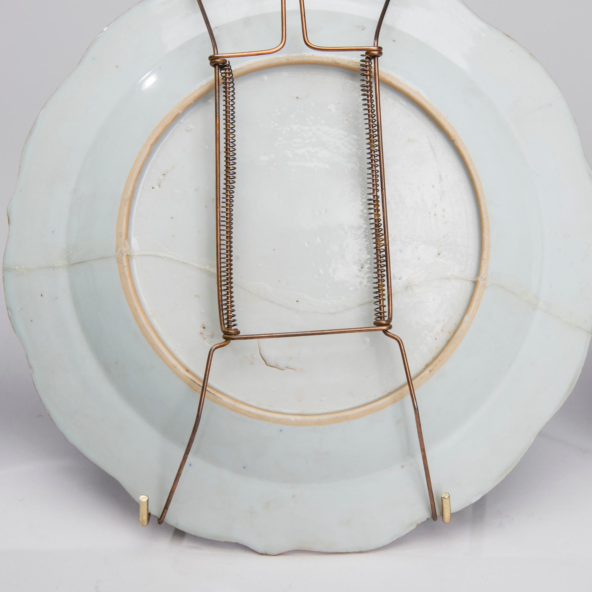 TALLRIKAR, 13 ST, porslin, Kina, Qianlong 1736-1795.
