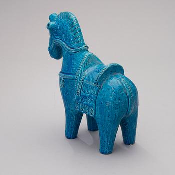 A ceramic Cat from the Rimini blu series by Bitossi, Italy 1960s.