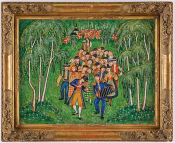 Nils von Dardel, ”Midsommar”.