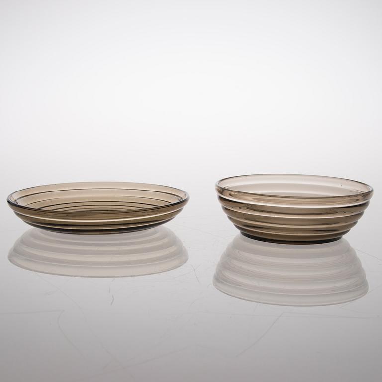 A 17-piece set of Bölgeblick Glassware by Karhula.