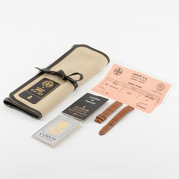 Corum, Ingot Watch, wristwatch, 21 x 34 (36) mm.