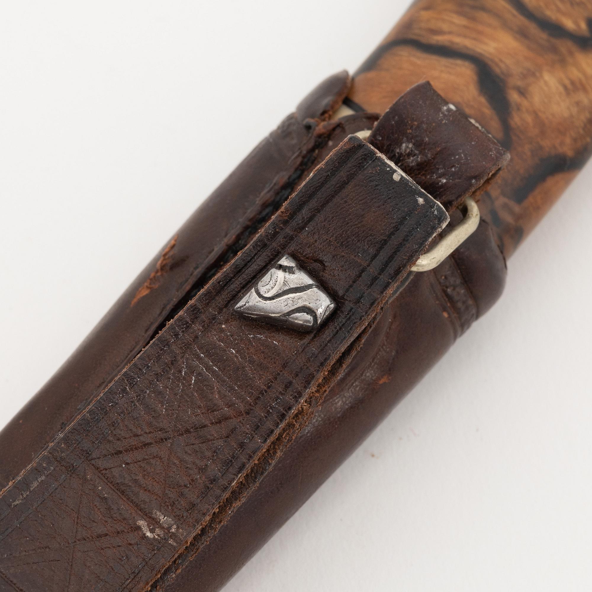 Torbjörn "Tobbe" Lundström, kniv, Åre, monogramsignerad.