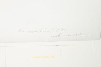 Lennart Olson, "Kochertalbrücke I", 1990.