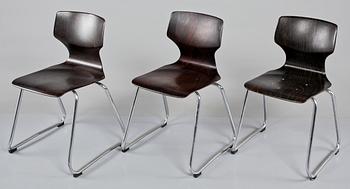STOLAR, 6 st, "Über PRO", Flötotto, Tyskland, formgivna 1952.