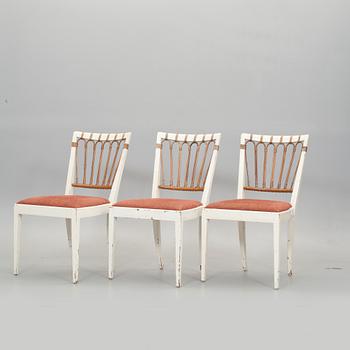 STOLAR 6 st, Josef Frank för Svenskt tenn, modellnr 1165. 1950-tal.