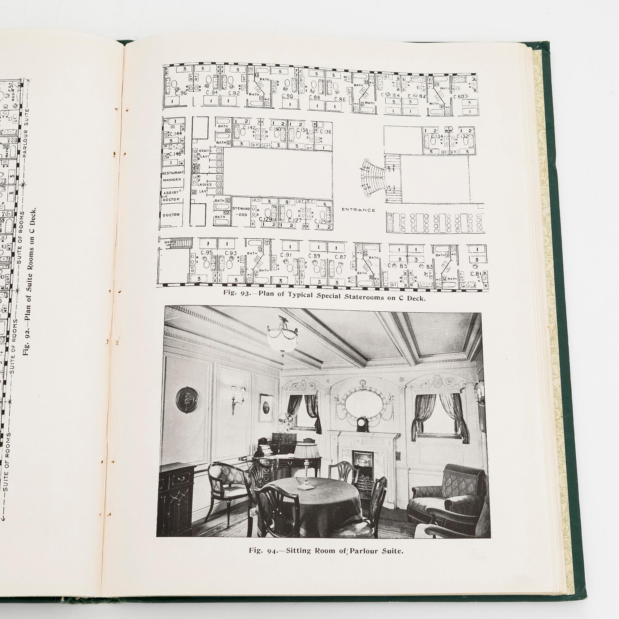 Book, a souvenir number of 'The Shipbuilder' for the Olympic & Titanic.