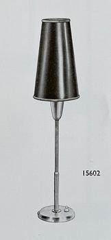 Harald Notini, a pair of table lamps, model '15602', Arvid Böhlmarks Lampfabrik, Sweden, 1940-50s.