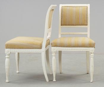 STOLAR, ett par, sengustavianska, 1800-talets början.