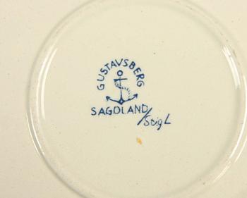 PARTI PORSLIN, 18 delar, Stig Lindberg, Hertha Bengtsson samt Marianne Westman.