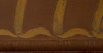 CARL HJALMAR NORRSTRÖM, etsad och graverad kopparplåt, sign o dat 1904.