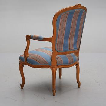 KARMSTOL, Louis XV-stil, 1900-tal.