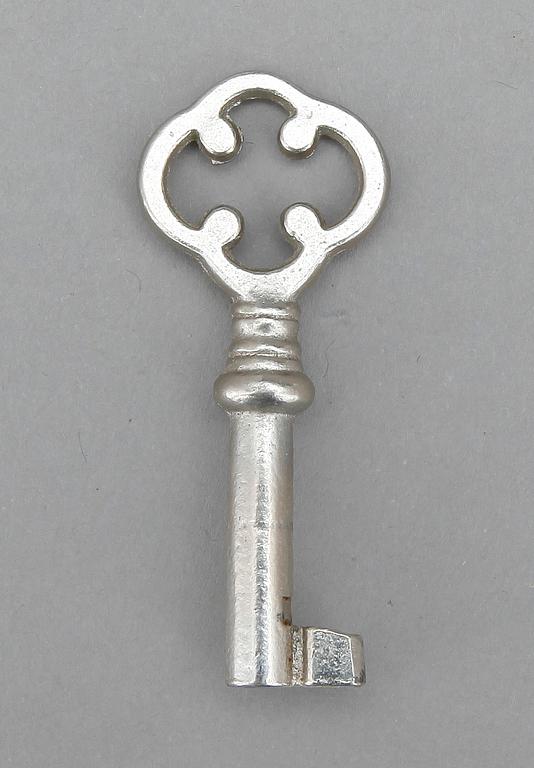 BESTICKSERVIS I SCHATULL, 93 delar, silver, Rosenholm, GAB, Stockholm mest 1950-60-tal. Tot ca 2800 gram.