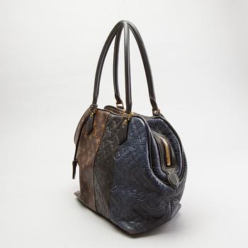 LOUIS VUITTON, a monogram canvas and embossed leather handbag, 2011.