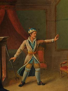 Pehr Hilleström, "K: Carl VIII och Sturen".