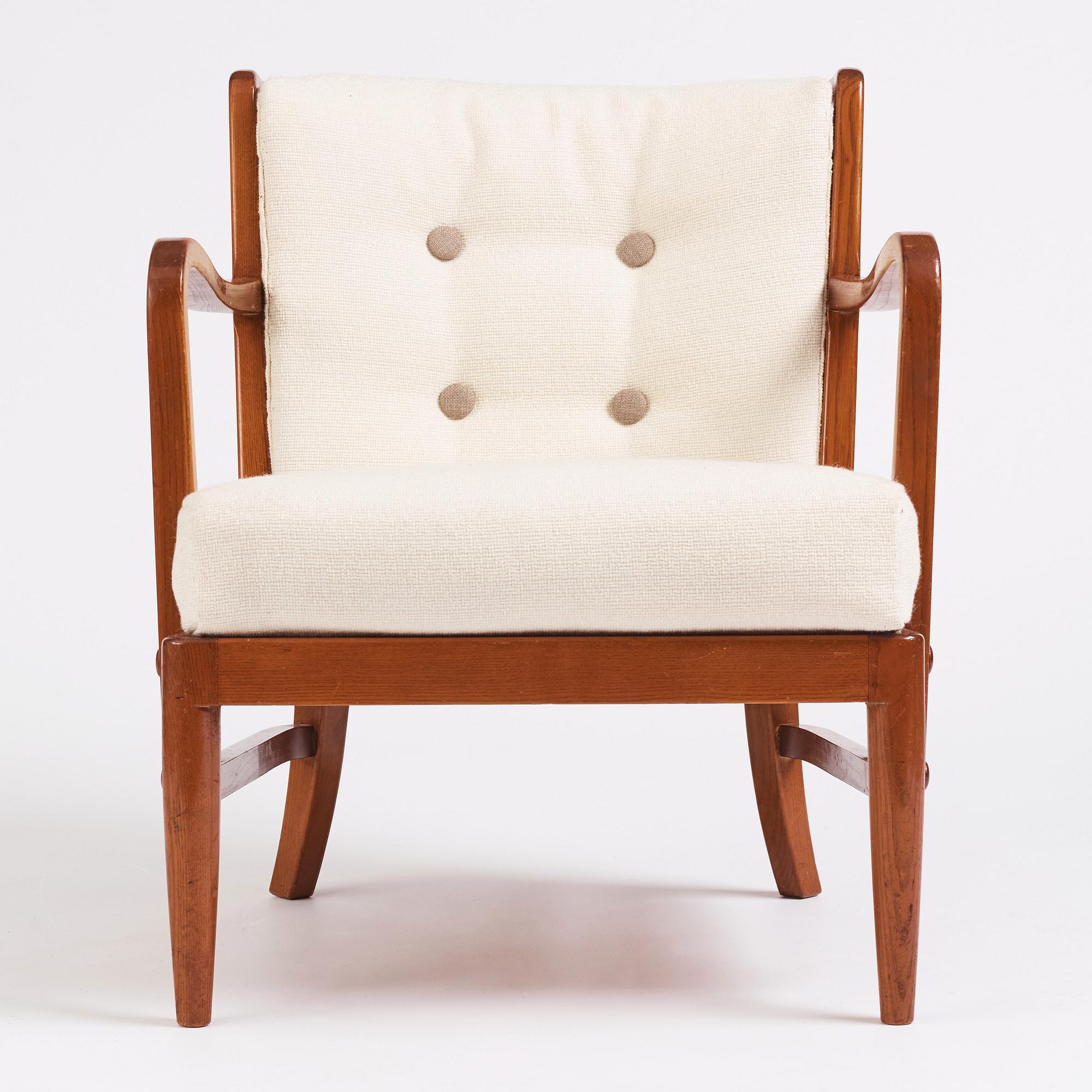 Otto Schulz, a Swedish Modern armchair, Boet, Gothenburg, 1930-40s.