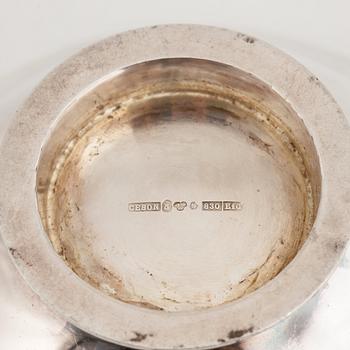 Cesons Guldvaru AB, skål, silver, Göteborg, 1979.