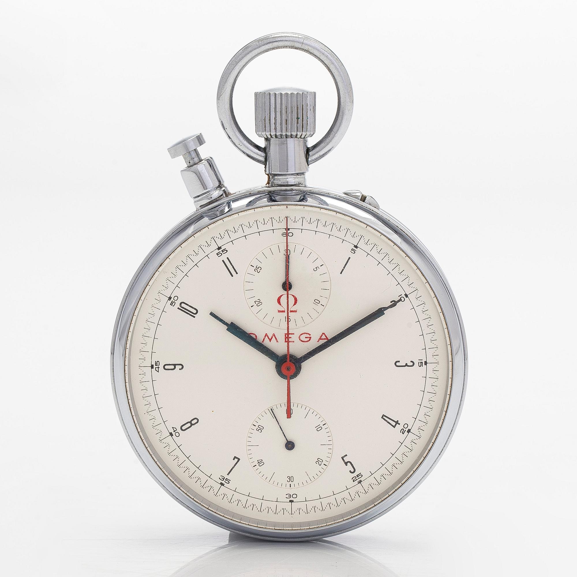 Omega, sekuntikelloja, 5 kpl, Rattrapante, kronografi, 65 mm.