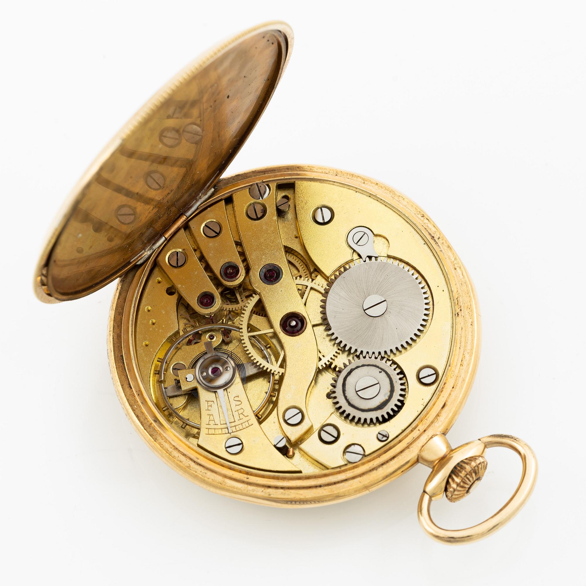 Pocket watch, ca 48 mm.