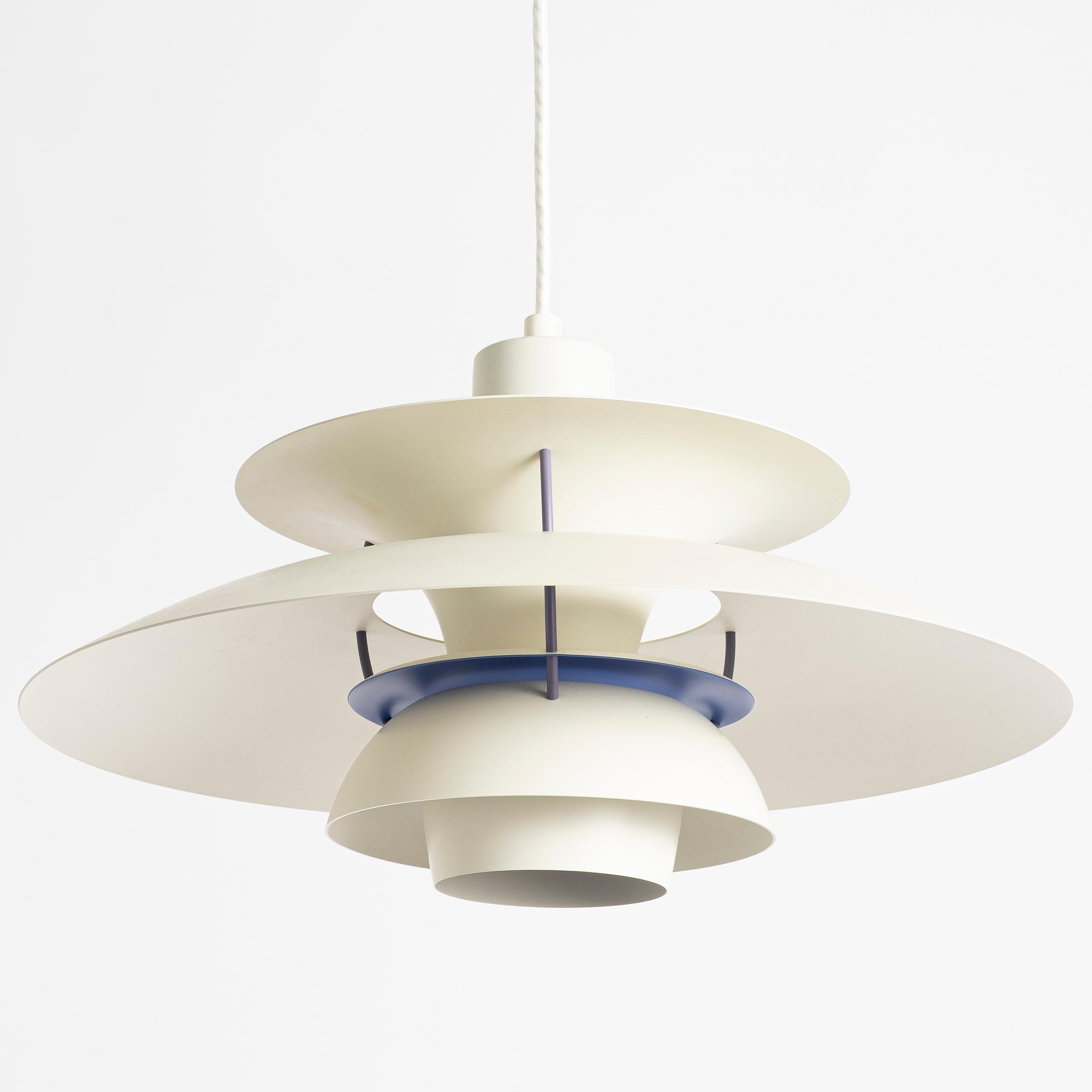 Poul Henningsen, A 'PH-5' pendant lamp, Louis Poulsen, Denmark.