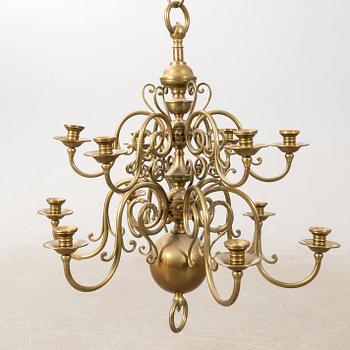 Ljuskrona Barock-stil 1900-talets fösta hälft.